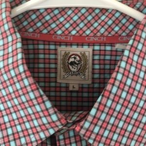 Cunch Button Down Long Sleeve Plaid Shirt